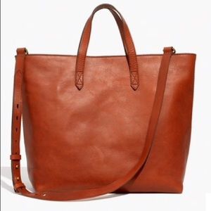 Madewell Transport tote, zip top